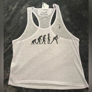 White Tennis Tank Top
